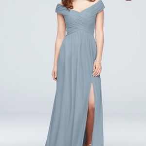 Off the Shoulder Bridesmaid Dress